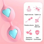 SuperLove Silicone Kegel Balls Pro Pink
