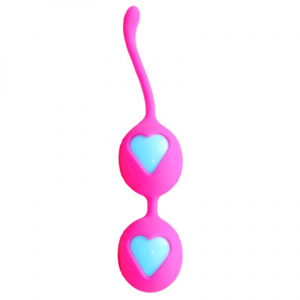 SuperLove Silicone Kegel Balls Pro Pink