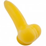 Toylie Latex Penis Sleeve Banana 13cm Yellow