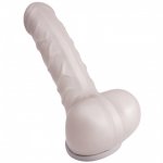 Toylie Latex Penis Sleeve Carlos 15cm Silver