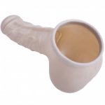 Toylie Latex Penis Sleeve Carlos 15cm Silver