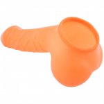 Toylie Latex Penis Sleeve Danny 11,5cm Neon Orange