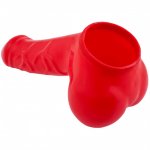 Toylie Latex Penis Sleeve Danny 11,5cm Red Toylie Latex Penis Sleeve Danny 11,5cm Red