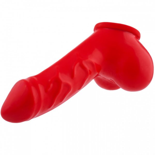 Toylie Latex Penis Sleeve Danny 11,5cm Red Toylie Latex Penis Sleeve Danny 11,5cm Red