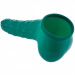 Toylie Latex Penis Sleeve Cucumber 13cm Green Toylie Latex Penis Sleeve Cucumber 13cm Green