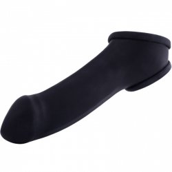 Toylie Latex Penis Sleeve Erik 13cm Black