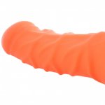 Toylie Latex Penis Sleeve Franz 14cm Neon Orange