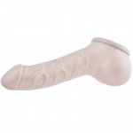 Toylie Latex Penis Sleeve Franz 14cm Silver