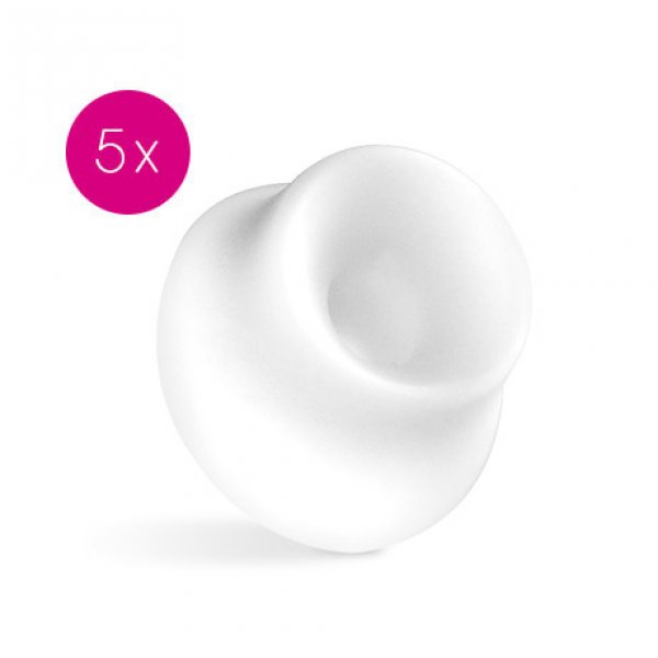 Womanizer Sada náhradných silikónových hlavíc XL 5ks