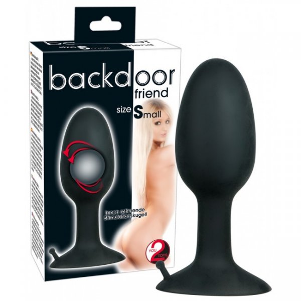 You2Toys Backdoor Friend Small - Análny kolík so stimulačnou guličkou You2Toys Backdoor Friend Small - Análny kolík so stimulačnou guličkou