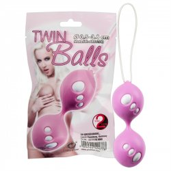 You2Toys Twin Balls - Venušine guličky Ružové